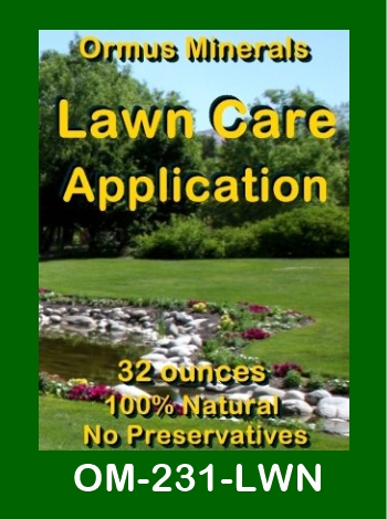 Ormus Minerals Lawn Care Application store