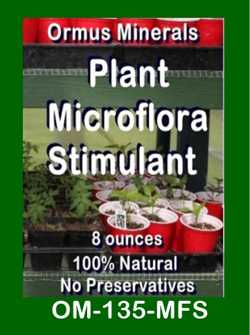 Ormus Minerals Plant Microflora Stimulant store