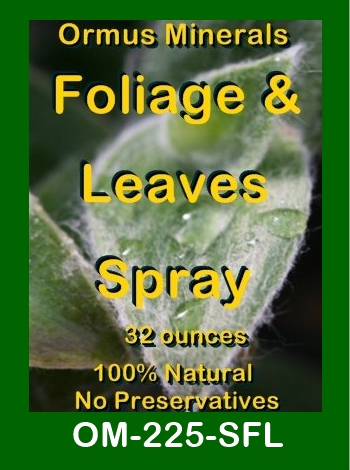 Ormus Minerals Foliage & Leaves Spray store
