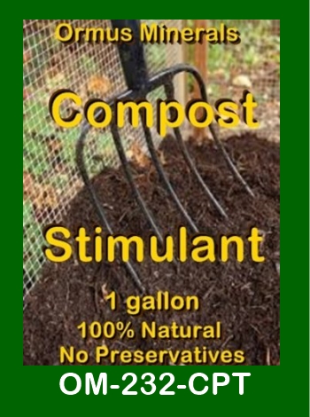 Ormus Minerals Compost Stimulant store
